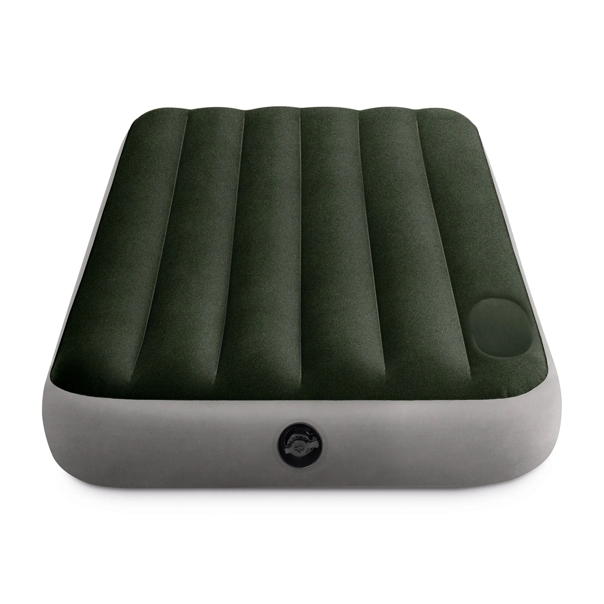 Intex Dura-Beam Standard Downy Air Mattress w/Built-In Foot Pump, Twin, 2 Pack
