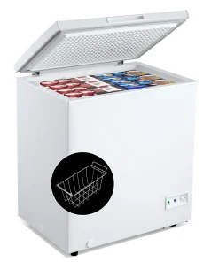 Costway 5 Cubic Feet Chest Freezer w/Removable Storage Basket Deep - See Details