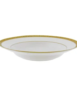 10 Strawberry Street Paradise Gold Rim Soup (Set of 6)