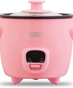 DASH Mini Rice Cooker Steamer with Removable Nonstick Pot, Keep Warm Function & Recipe Guide, .5 Quart, for Soups, Stews, Grains & Oatmeal - Aqua