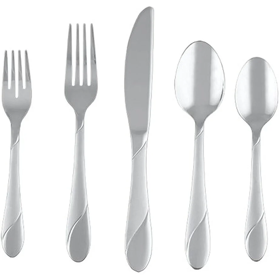 20Pcs Stainless Steel Flatware Set
