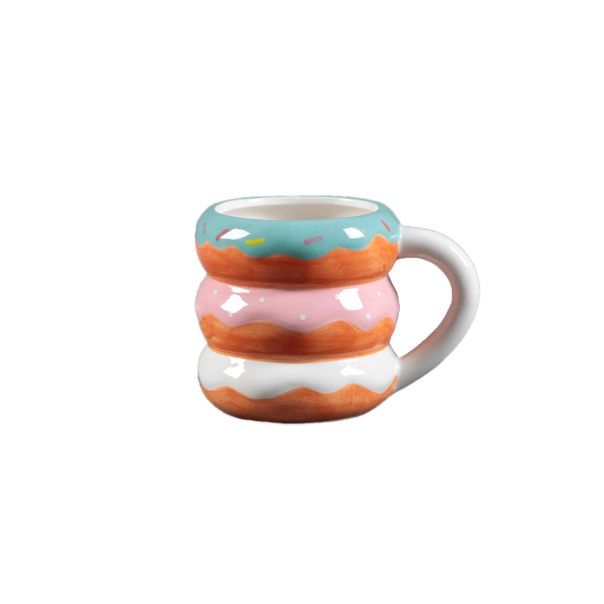 18oz Donut Stack Ceramic Mug