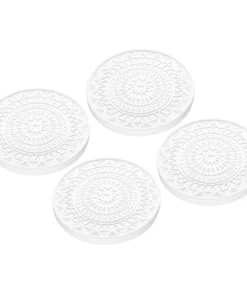 4 Inch Absorbent Diatomaceous Coaster for Indoor