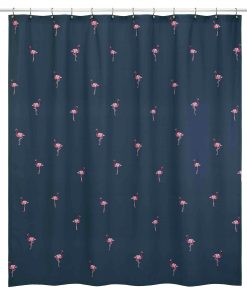Izod Flamingo Shower Curtain