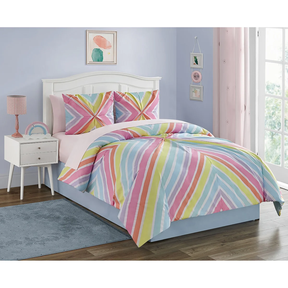 Bright Pastel Rainbow