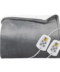 Electric Flannel King Queen Throw Heated Blanket