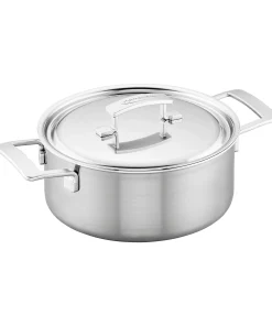 Demeyere Industry 5-Ply 5.5-qt Stainless Steel Dutch Oven