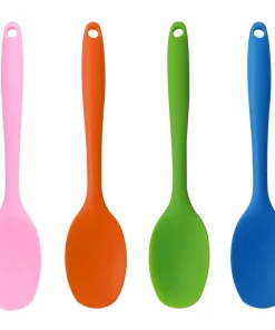 4 Pcs Silicone Spatula Heat Resistant Non Stick Kitchen - 8.3" x 1.57"(L*W)