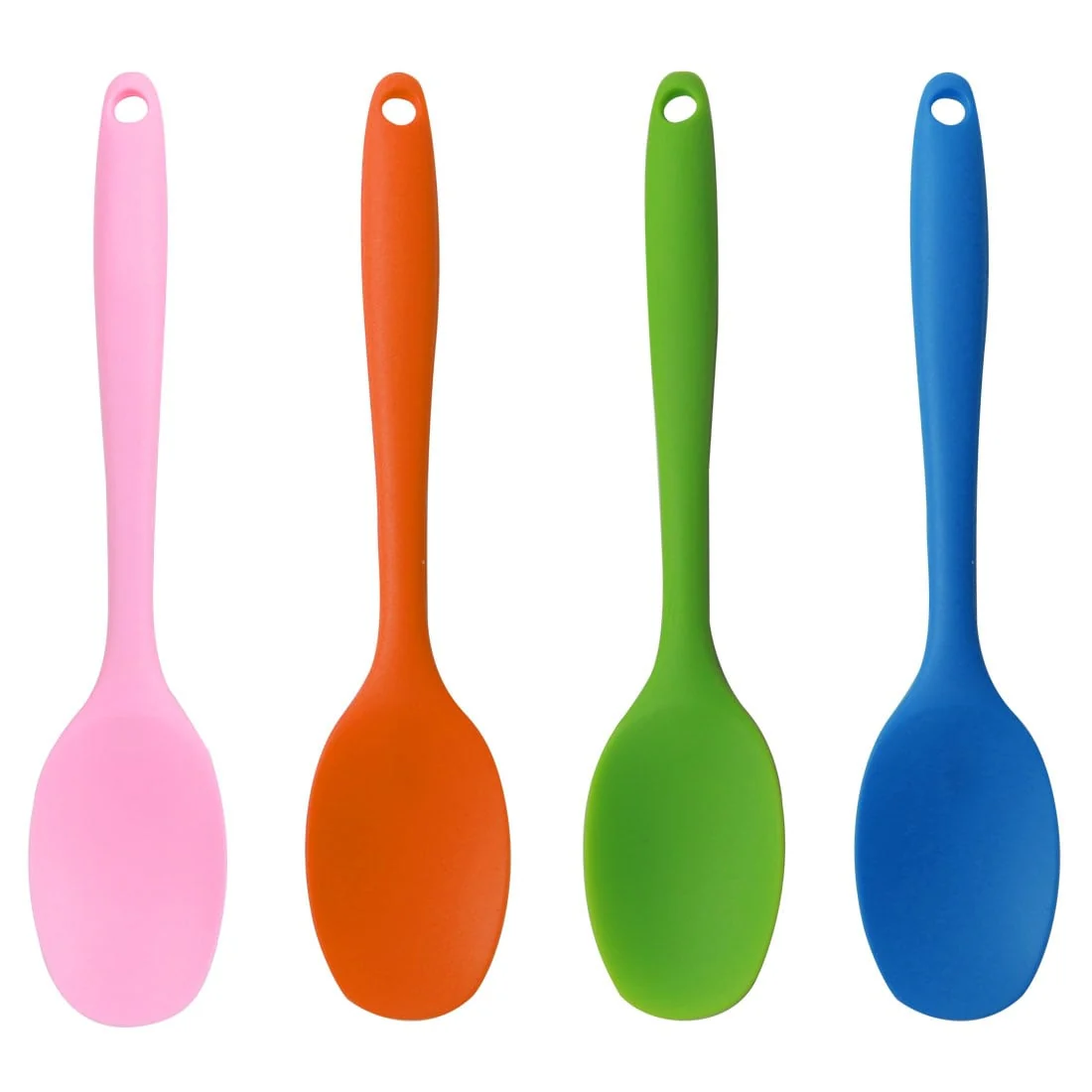 4 Pcs Silicone Spatula Heat Resistant Non Stick Kitchen - 8.3" x 1.57"(L*W)