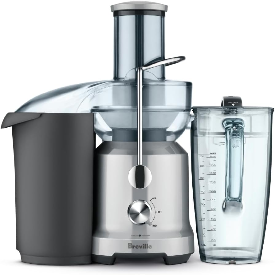 Breville BJE430SIL Juicer, One Size, Silver