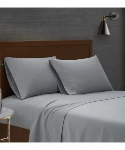 London Fog Garment Wash Solid Sheet Set