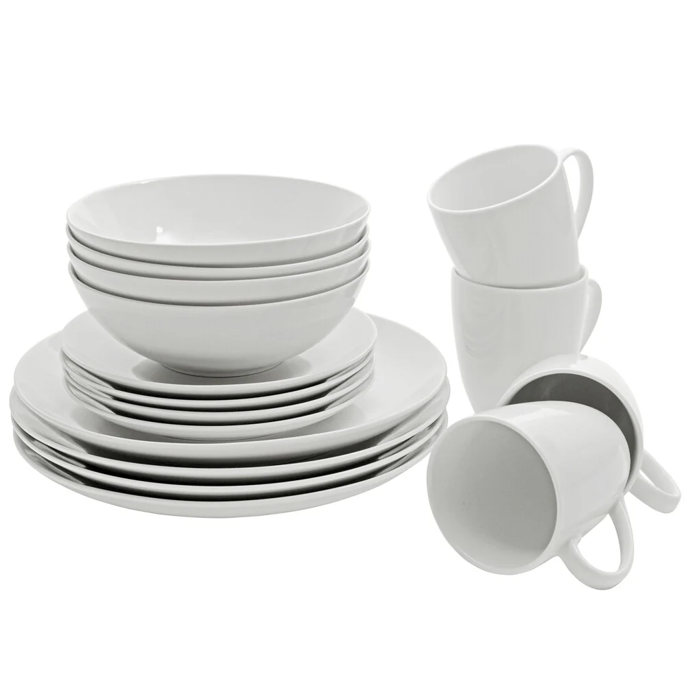 10 Strawberry Street Coupe Dinnerware 16-piece Set