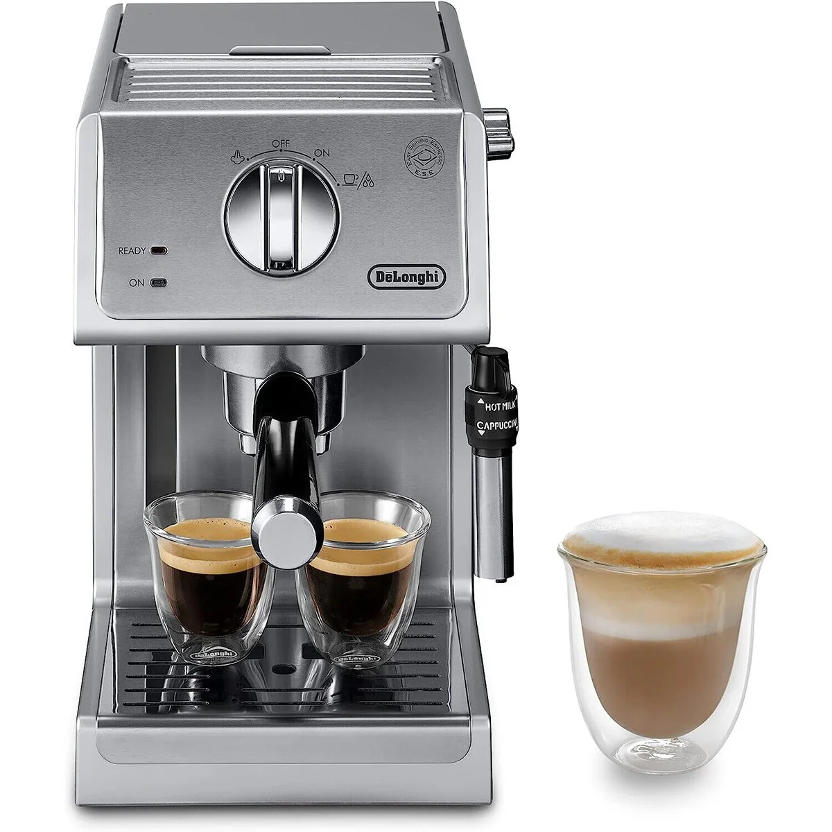 1 inch Stainless Steel Espresso and Cappuccino Machine