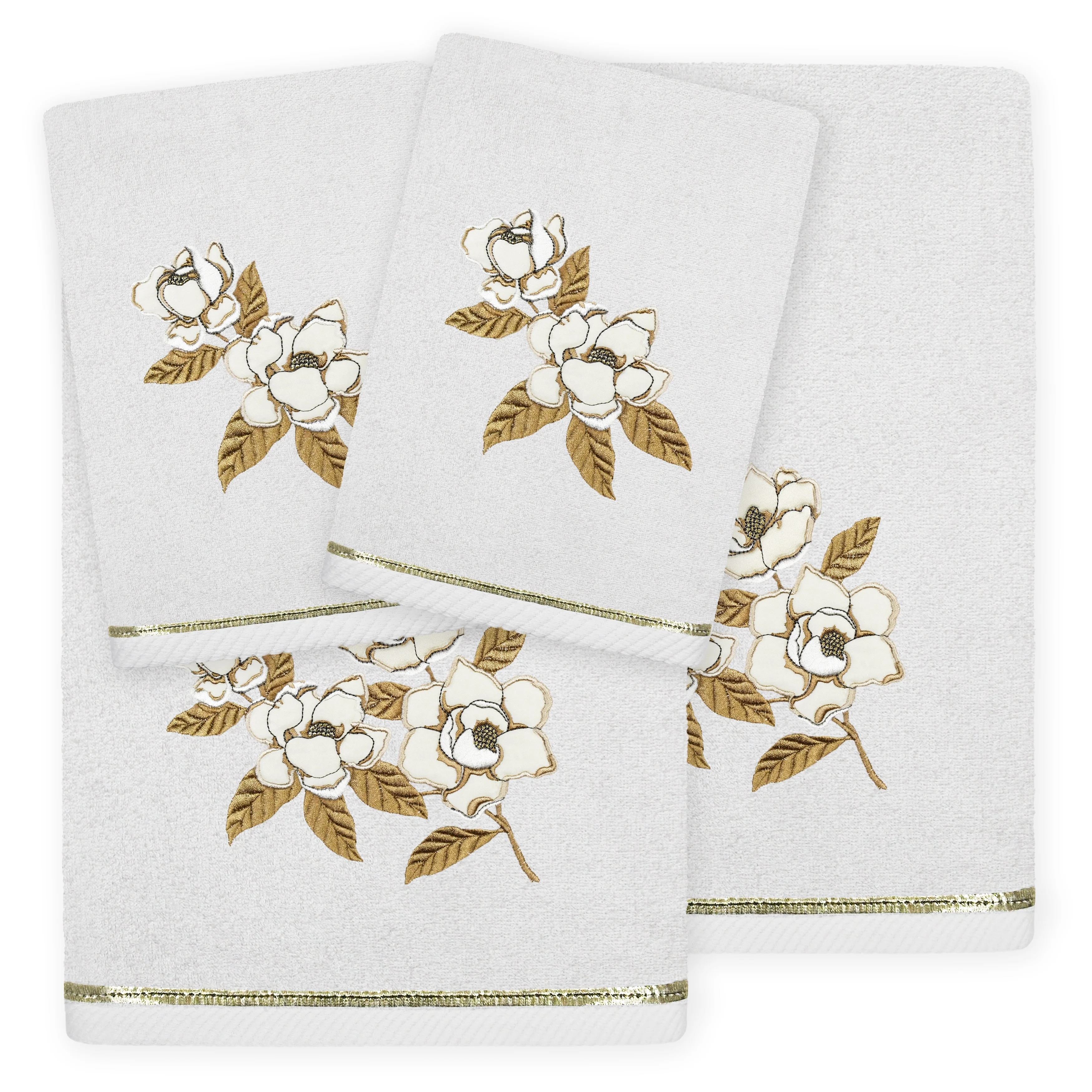 Authentic Hotel and Spa Turkish Cotton Maggie 4 PC Towel Set