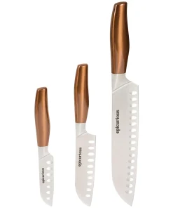 Epicurious 3Pc Cutlery Set Copper