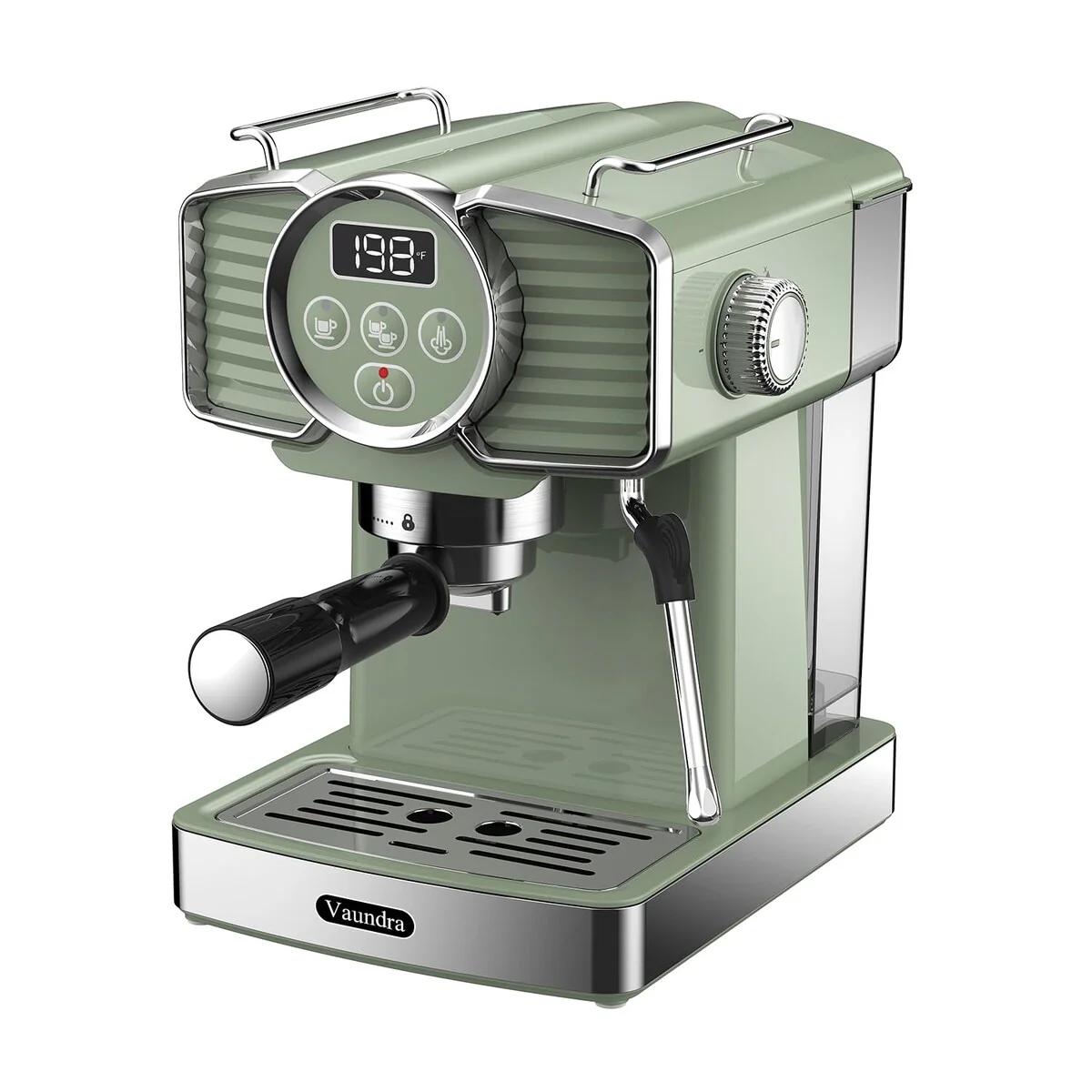 20 Bar Espresso Coffee Machine with Milk Frother Steam Wand, 1350W Professional Coffee Maker, Cappuccino latte Maker for Home