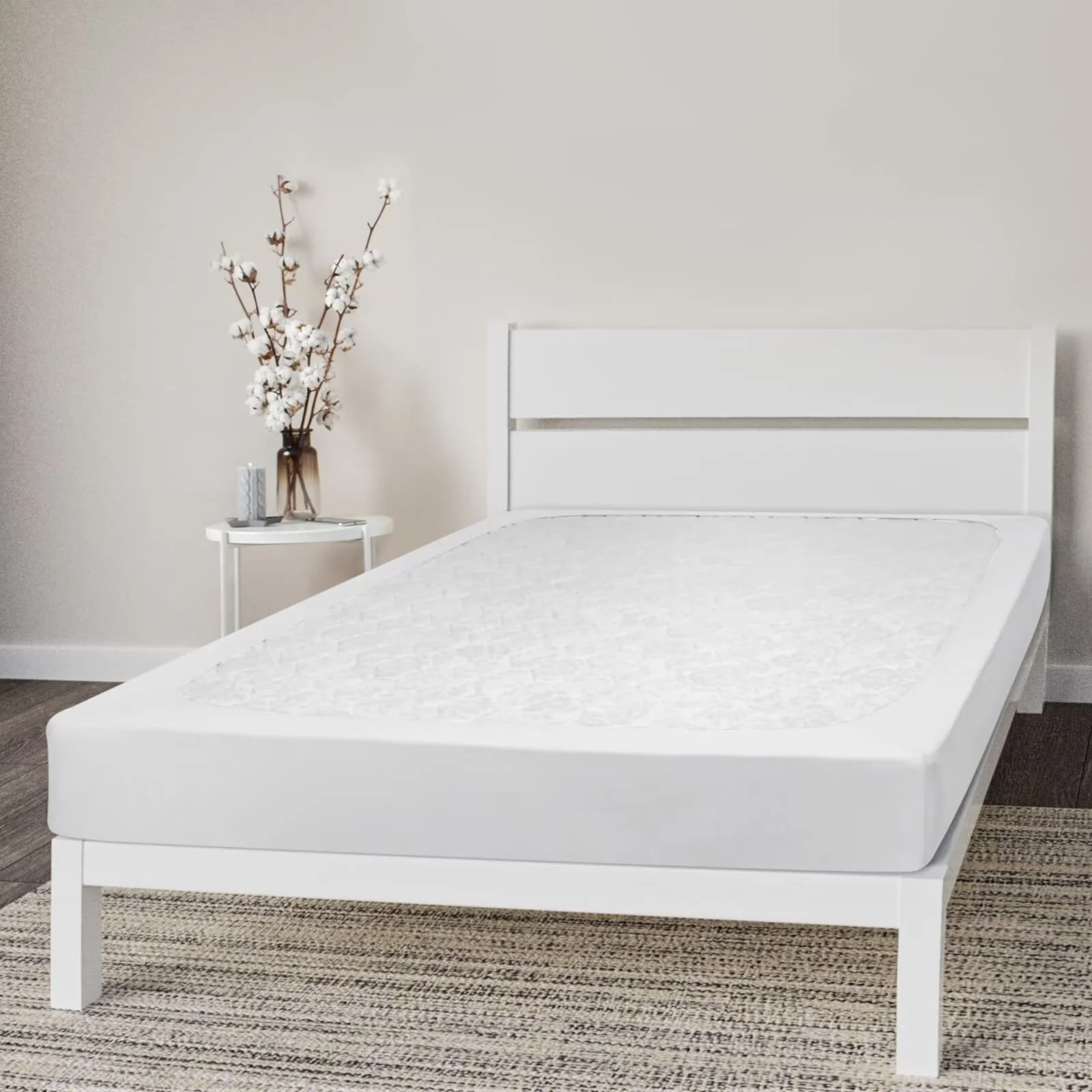 HIgh Stretch Jersey Knit Wrap Around Box Spring Cover