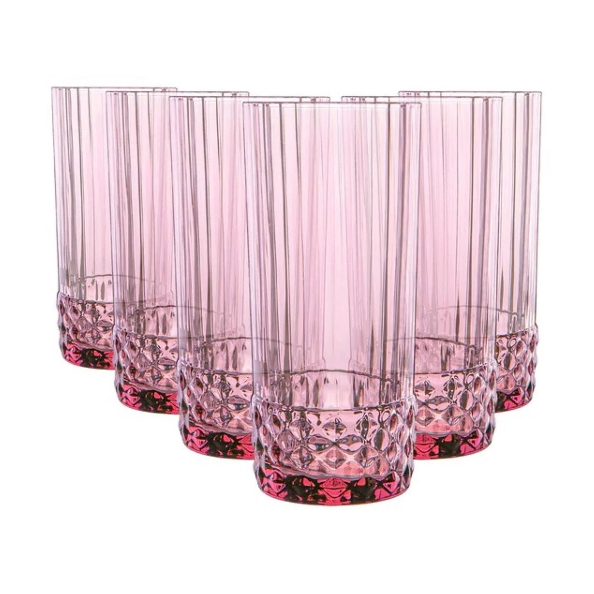 Bormioli Rocco Set of 6 America '20s Long Drink Glasses - 16.25 OZ