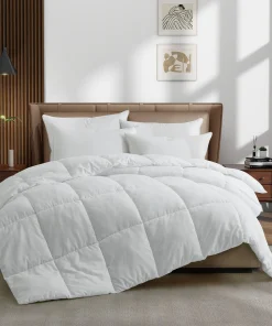 Lightweight Down Alternative Comforter Duvet Insert with Soft Microfiber Shell