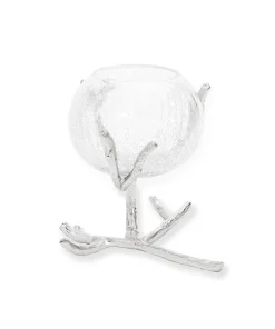 9.5" Silver Branch Centerpiece
