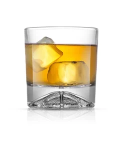 JoyJolt Swish Double Old Fashioned Tumblers - 10 oz - Set of 4 - 10 oz.