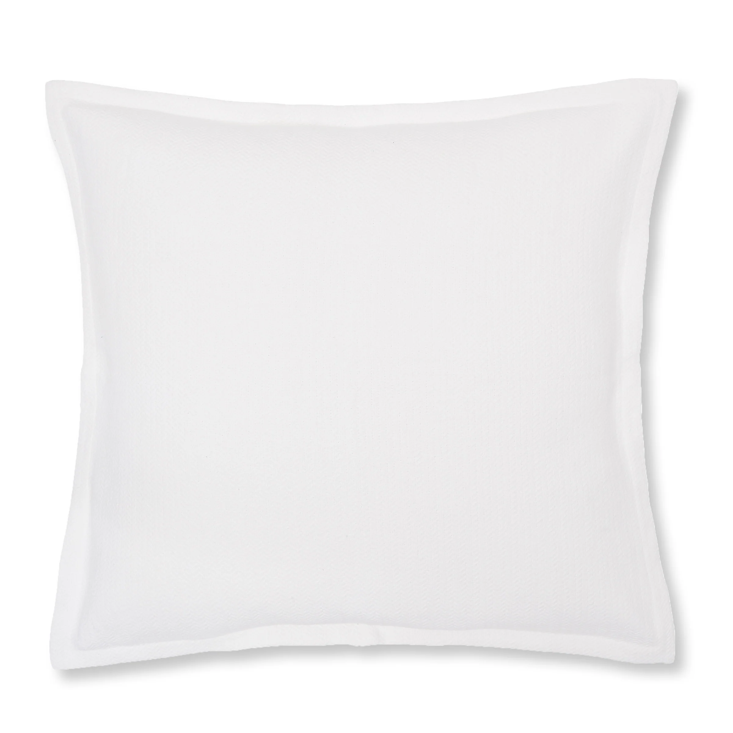 26" x 26" Monroe White Euro Sham