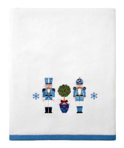 Avanti Linens Nutcracker Trellis Bath Towel - Bath Towel