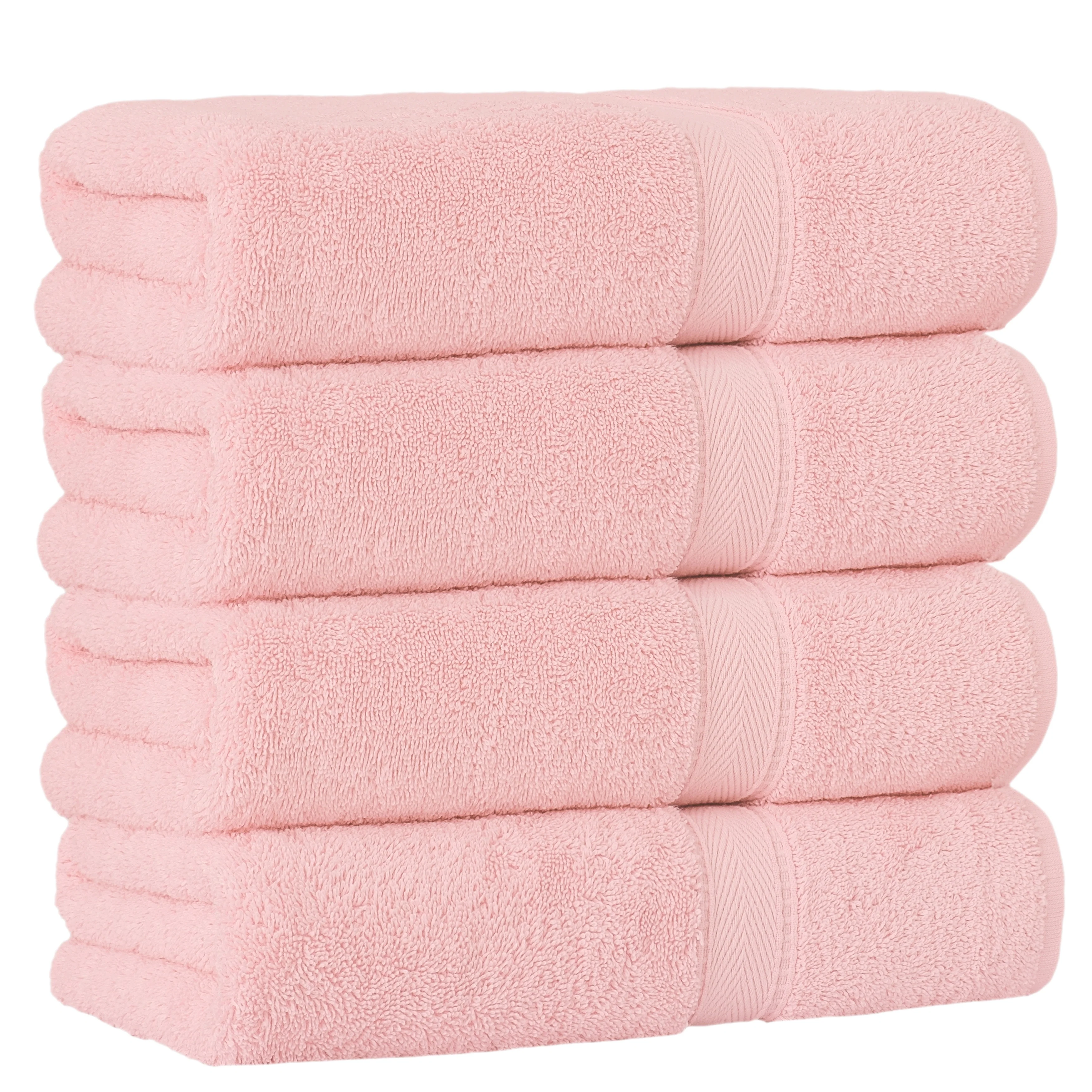Authentic Hotel and Spa Turkish Cotton Bath Towels (Set of 4)