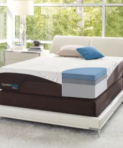 ComforPedic from Beautyrest Choose Your Comfort 12-inch Gel Memory Foam Mattress Set