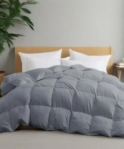 Heavyweight Extra Warmth White Goose Feather Down Fiber Duvet Comforter Insert