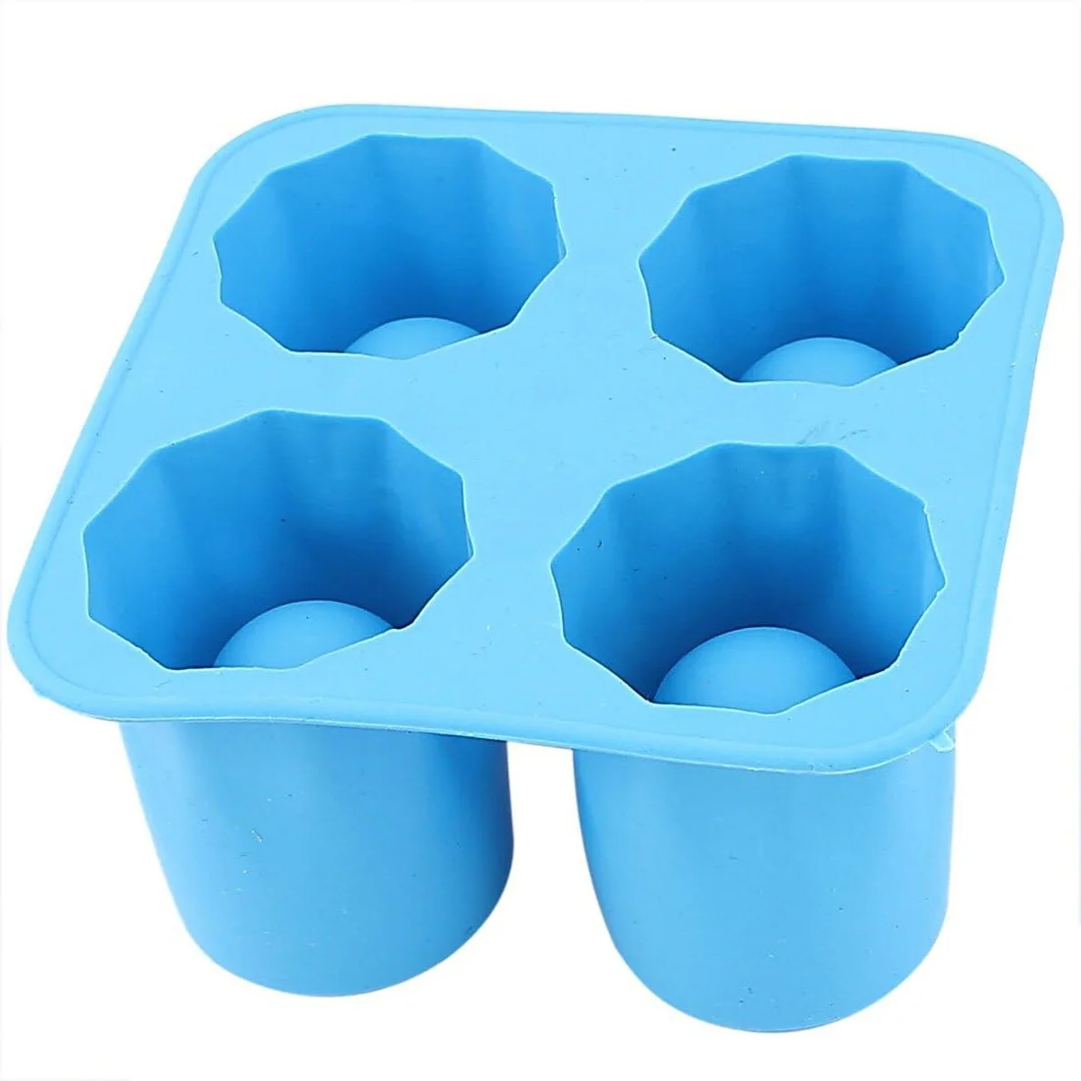 Ice Cube Trays Silicone Shot Glass Ice Molds Tray
