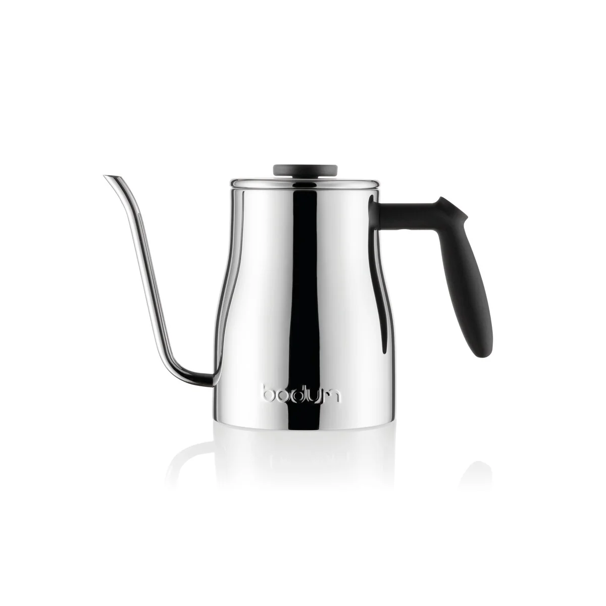 Bistro Gooseneck Stovetop Water Kettle, 34 Ounce, Chrome - 34 Ounce