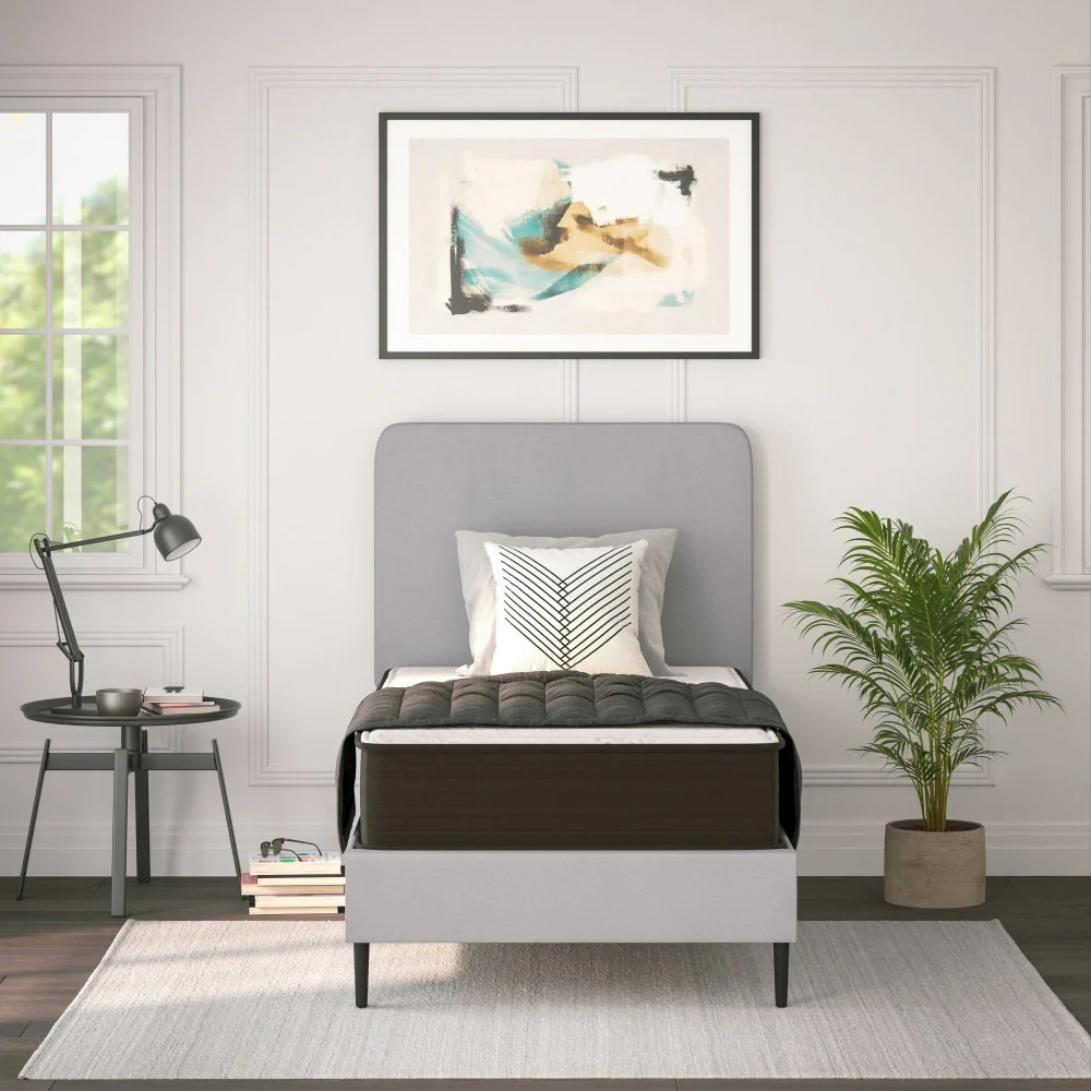 10" Hybrid Foam and Pocket Spring Mattress, Mattress in a Box