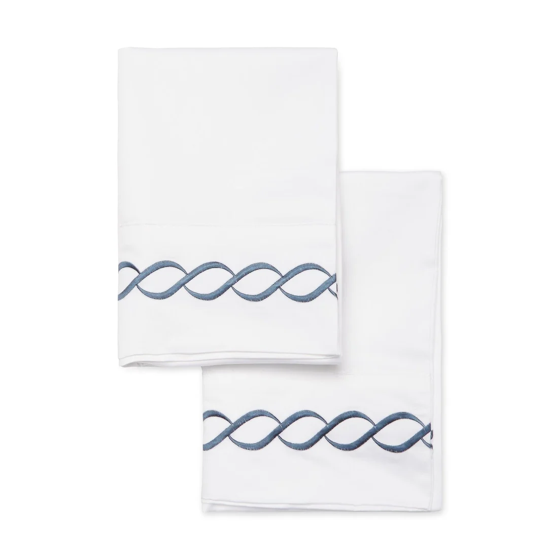 Home Sweet Home Collection 600 Thread Count Cotton Rope Embroidery Duvet Set