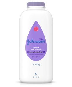 Johnson's Baby Naturally Derived Cornstarch Baby Powder with Aloe and Vitamin E for Delicate Skin, Hypoallergenic and Free of Parabens, Phthalates, and Dyes for Gentle Baby Skin Care, 1.5 oz