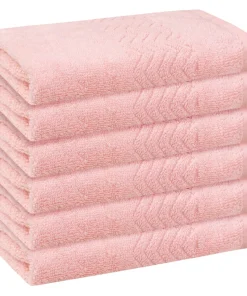 Cotton Washcloths Set, Highly Absorbent Face Towels, Multi-Purpose Wash Cloths for Bathroom 13" x 13"