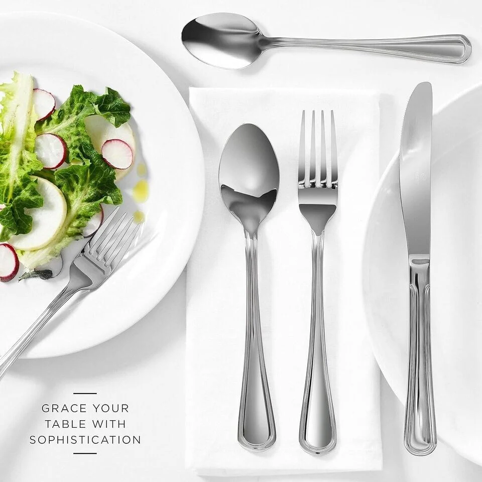 20Pcs Stainless Steel Flatware Set