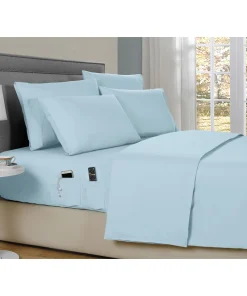 Kathy Ireland 6-Piece Smart Sheet Sets w/ Side Pocket