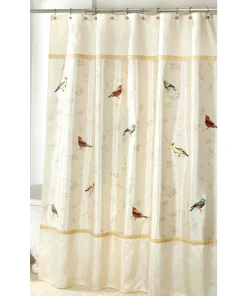 Avanti Linens Gilded Birds Shower Curtain