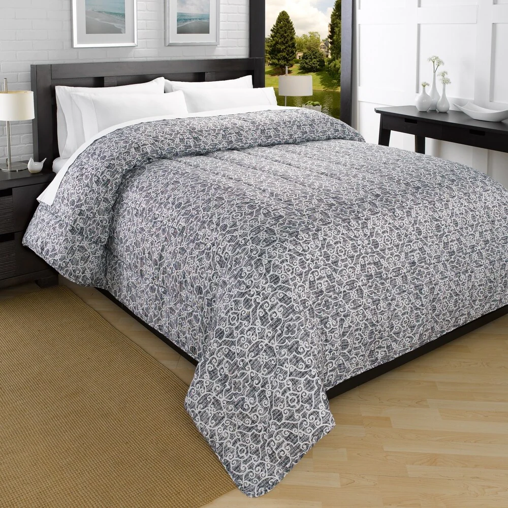 Ella Jayne Ramsey Printed Down Alternative Ultra Lightweight Comforter
