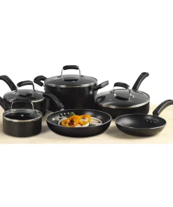 Invitations 10PC Aluminum Cookware Set with Bonus