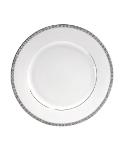10 Strawberry Street Athens Platinum Luncheon Plate (Set of 6)