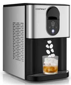 Costway 56 lbs/24 H Pepple Chewable Countertop Ice Maker with - See Details
