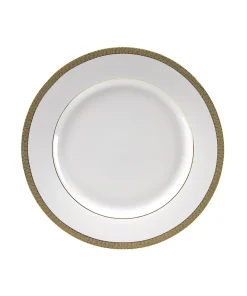 10 Strawberry Street Luxor Gold Luncheon Plate (Set of 6)