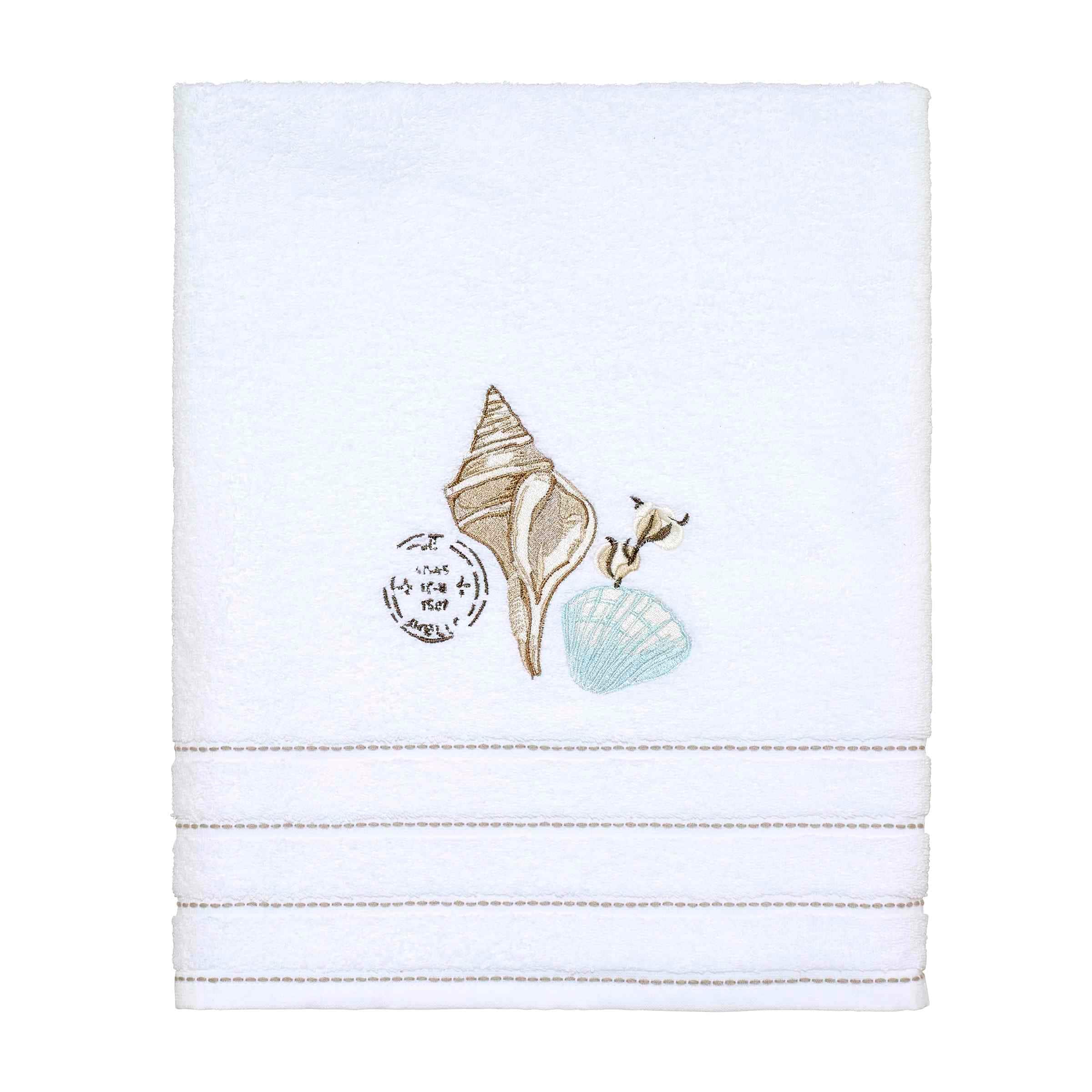 Avanti Linens Farmhouse Shell Bath Towel - Bath Towel