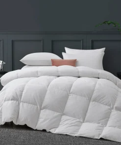Lightweight & Medium Weight White Goose Feather Down Comforter