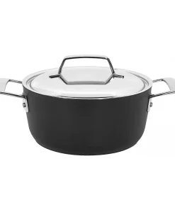 Demeyere AluPro 2.5-qt Aluminum Nonstick Dutch Oven - Black