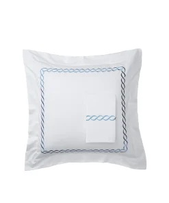 600 Thread Count Rope Embroidered Sham Cover or Pillowcase Set