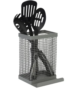 Kitchen Details Industrial Collection Tablet and Utensil Holder