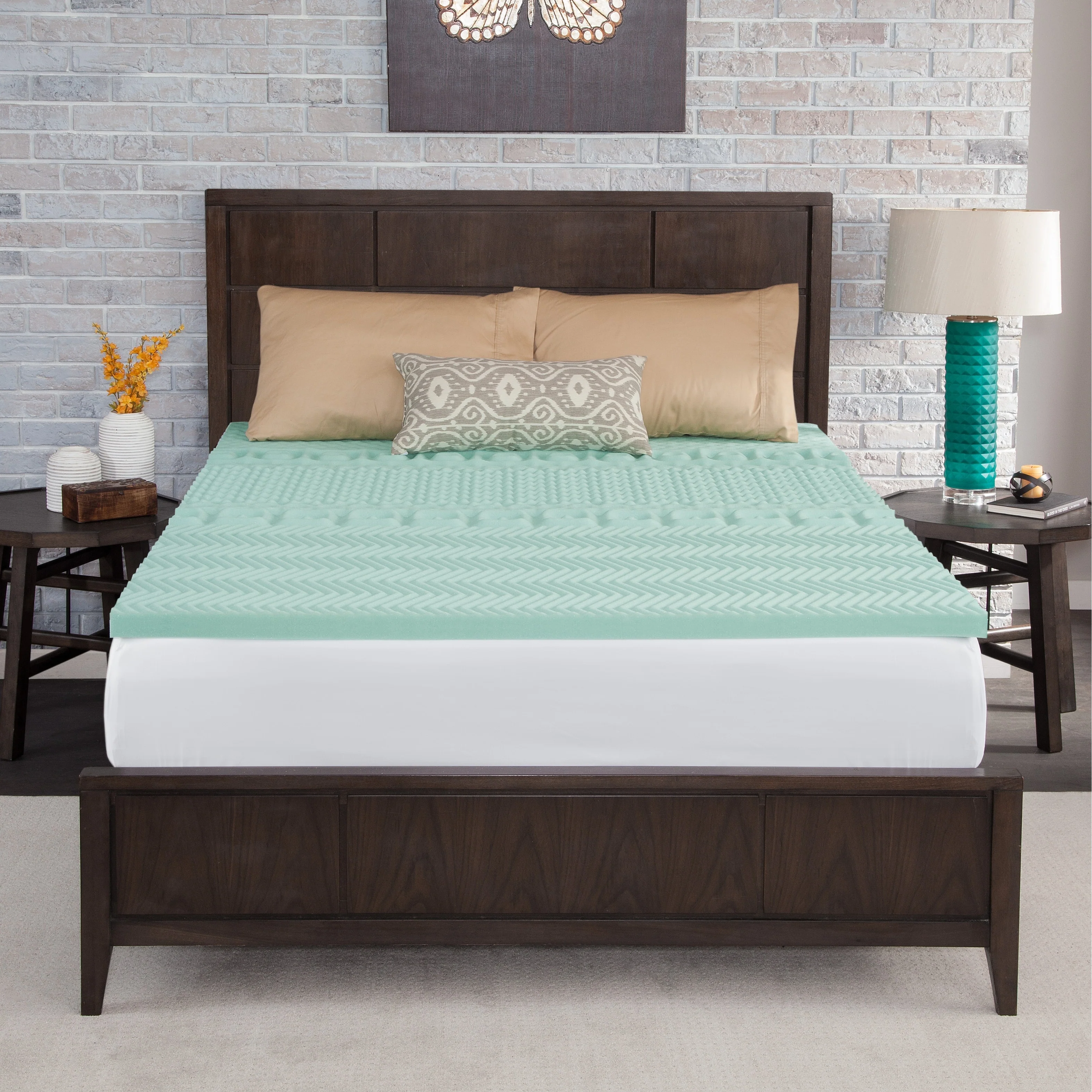 Dream Serenity EcoZone Memory Foam Mattress Topper